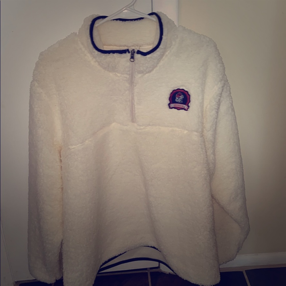 Georgia Bulldog Sherpa (worn once)  Go DAWGS!